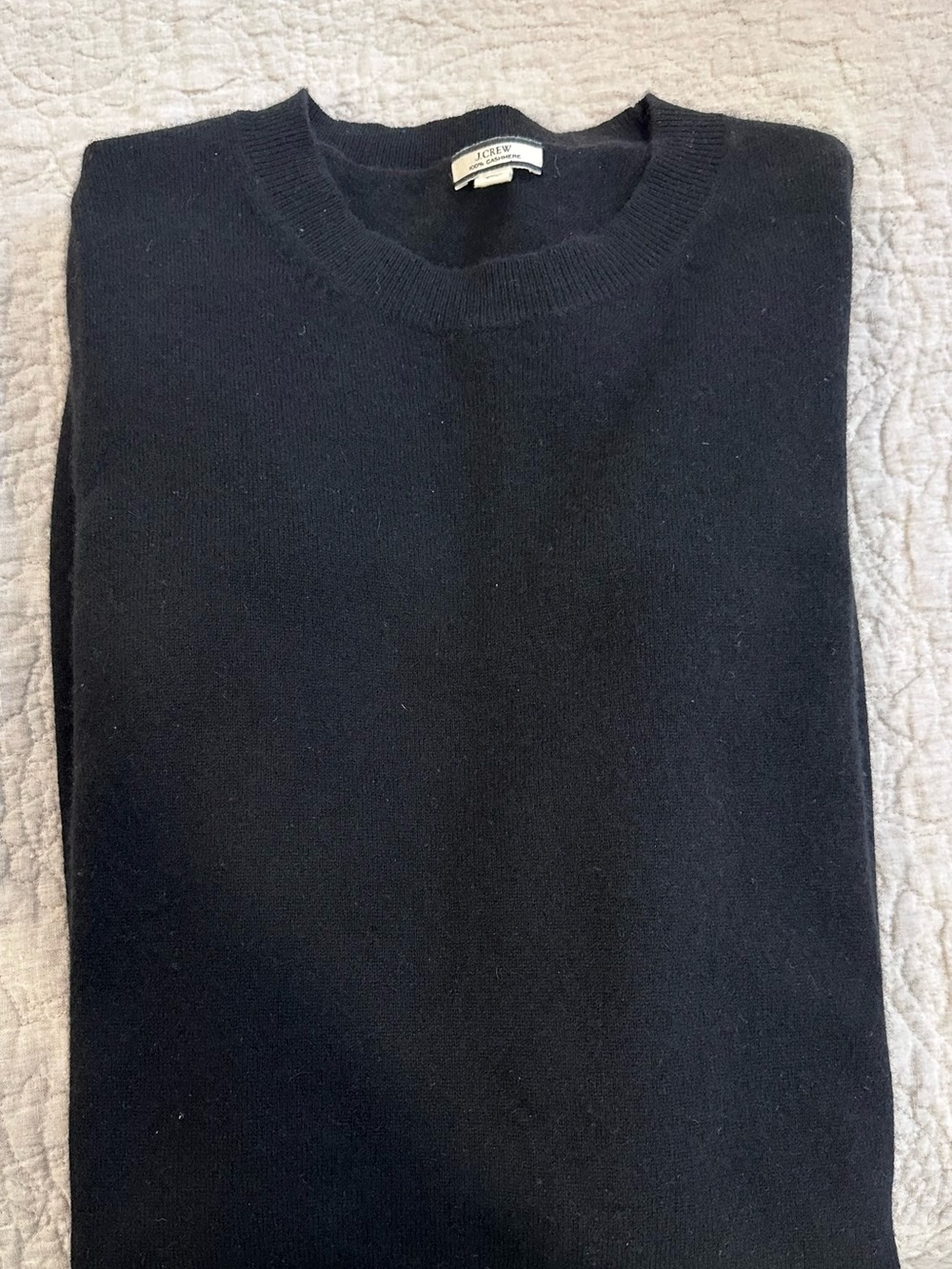 J. Crew Black Cashmere Crewneck Dress - Picture 6 of 6